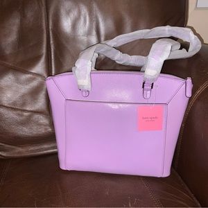 NWT KATE SPADE woman’s leather bag.  10 1/2in by 10 1/2in.